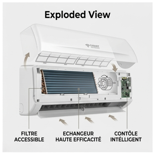 SPLIT 1CV SMART R410 (STS-9 FUSION) 
